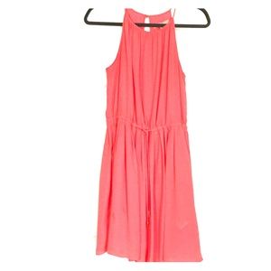 Banana chiffon dress